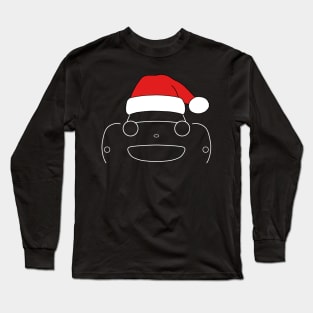 Austin-Healey Frogeye Sprite classic car Christmas hat edition white Long Sleeve T-Shirt